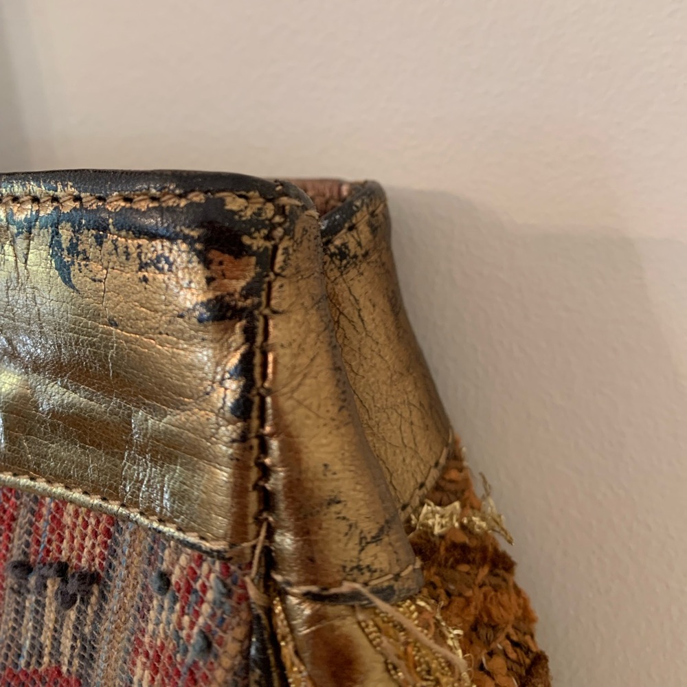 Andr Cellini Patchwork Leather Bag - image 5